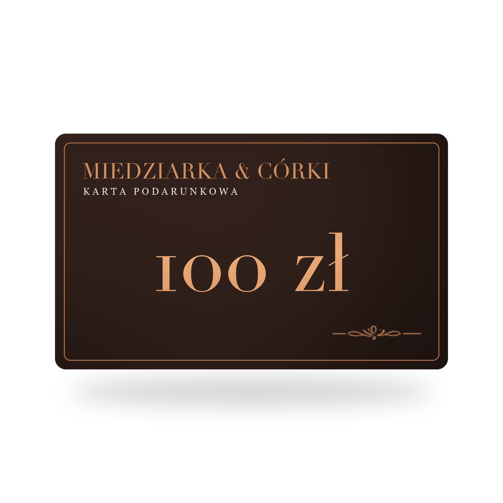 Karta podarunkowa Miedziarka & Córki