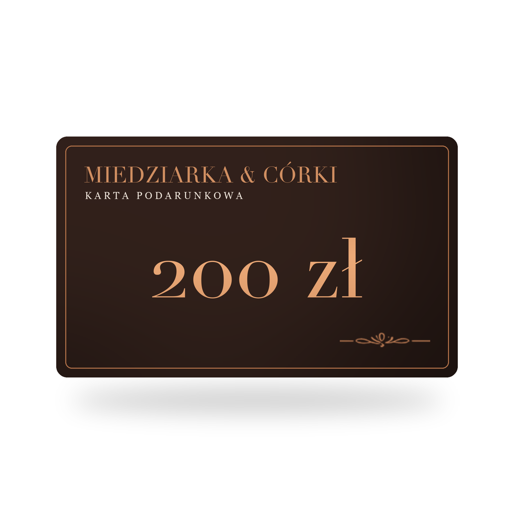 Karta podarunkowa Miedziarka & Córki