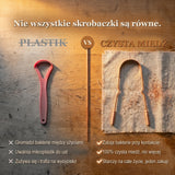 Skrobaczka do Języka z Czystej Miedzi