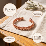 Bransoletka Miedziana Powiew