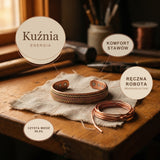 Bransoletka Miedziana Kuźnia