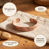 Bransoletka Miedziana Wzgórze