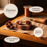 Pierścionek Miedziany Ziarno
