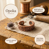 Pierścionek Miedziany Opoka