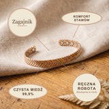 Bransoletka Miedziana Zagajnik