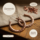 Kolczyki Miedziane Zarzewie