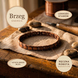 Bransoletka na Kostkę Miedziana Brzeg